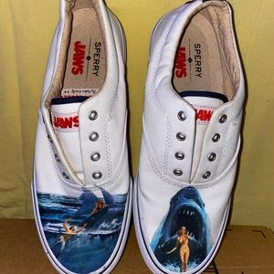 Men’s Sperry Striper CVO Sneaker Limited Edition Jaws Collection Size 8.5